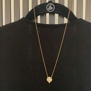 Freida Rothman sterling silver medallion necklace